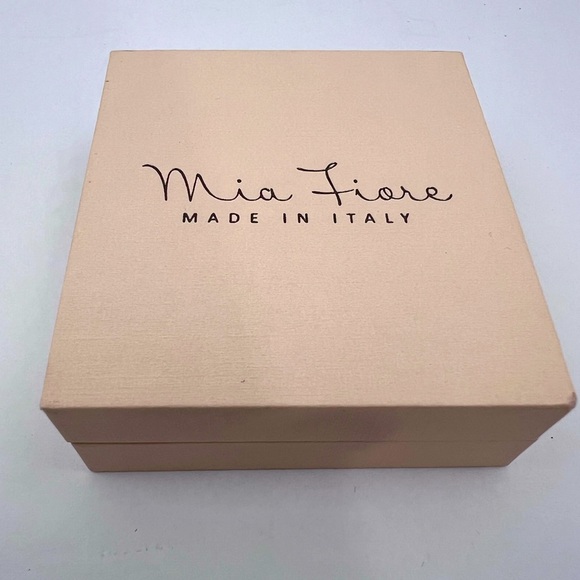 MÍA FIORE, KNOTT STUD EARRINGS, STERLING SILVER & 18KT GOLD PLAYED EARRINGS - Picture 11 of 14